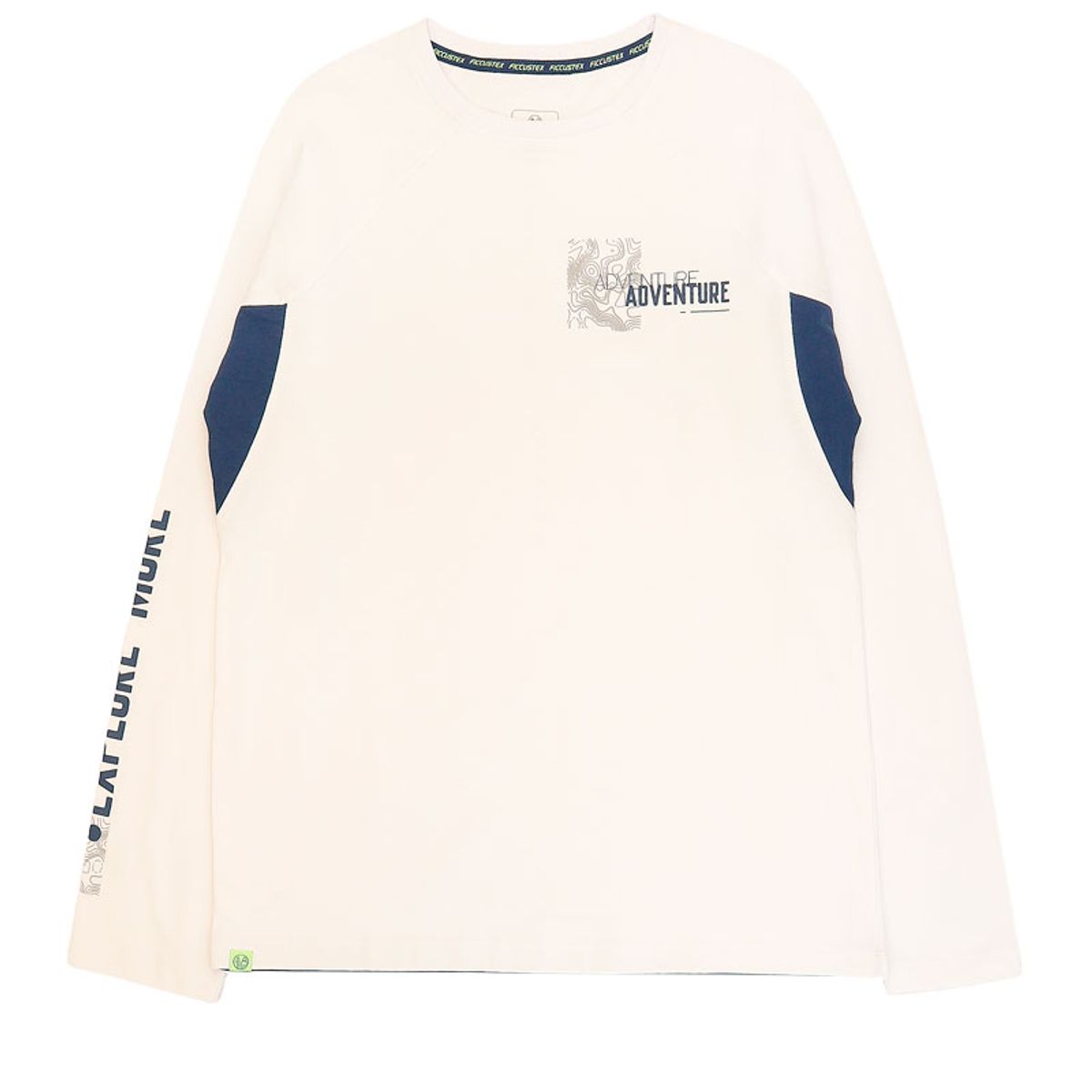 FICCUS - Polera Niño Ficcustex 2620568 White Ficcus