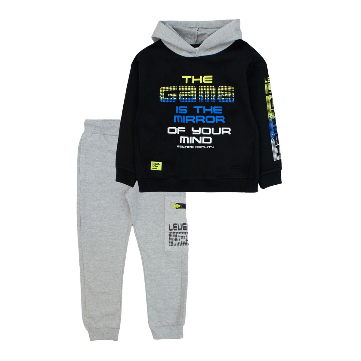 FICCUS - Buzo Niño Attitude 2620258 Negro Ficcus