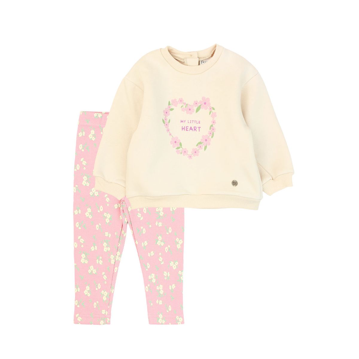 FICCUS - Conjunto Niña Adventure 2620211 Beige Ficcus