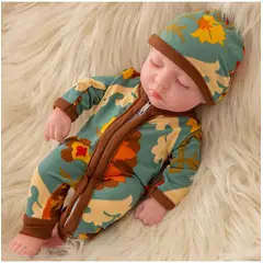 TIOZONEY - Muñeca bebe reborn vinilo de silicona juguetes para 30cm