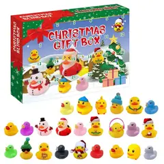 TIOZONEY - 24 patos de goma navideños
