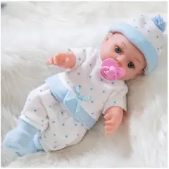 TIOZONEY - Muñeca bebe reborn vinilo de silicona juguetes para 30cm