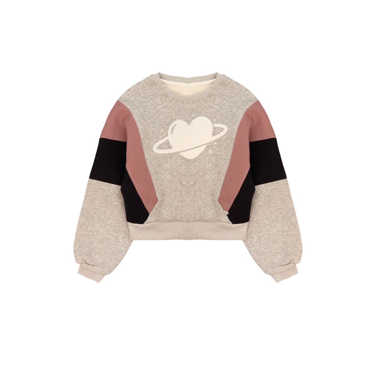 FICCUS - Polerón Niña Attitude 2620288 Gris Melange Ficcus