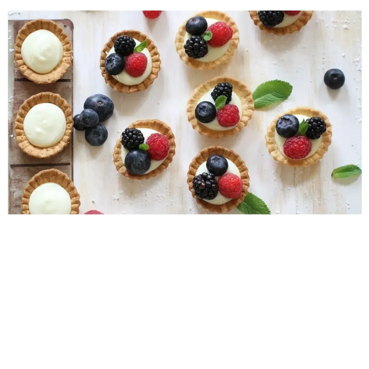GENERICO - Pack X24 Molde Mini Tartaleta Tarta Moldes Reposteria 4,5cm Molde mini tartaletas