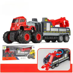 TIOZONEY - Camión de bomberos de juguetes infantiles