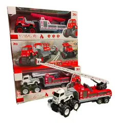 TIOZONEY - Camión de bomberos de juguetes infantiles