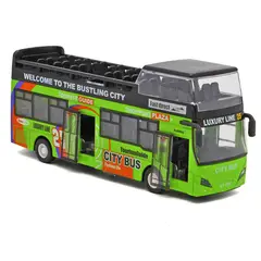 TIOZONEY - Autobús de dos pisos de juguete
