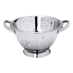 GENERICO - Colador Cuiner Acero Inoxidable 28cm Plateado Apto Lavavajillas BELUG