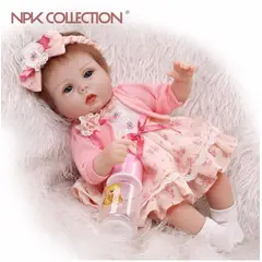 TIOZONEY - Muñeca bebe reborn vinilo de silicona juguetes