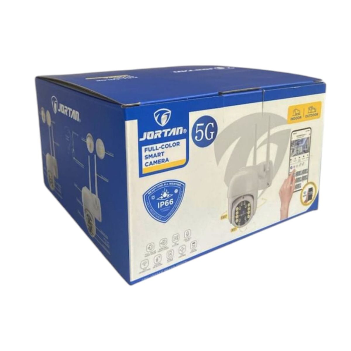 GENERICO - CAMARA VIGILANCIA IP EXTERIOR 16 LED WIFI JORTAN MOD.8159QJ DUAL BAND 2.4/5G APP YOOSEE