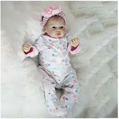 TIOZONEY - Muñeca bebe reborn vinilo de silicona juguetes