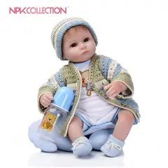 TIOZONEY - Muñeca bebe reborn vinilo de silicona juguetes