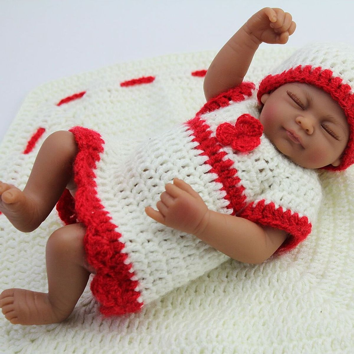 TIOZONEY - Muñeca bebe reborn vinilo de silicona juguete