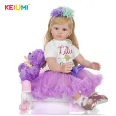 TIOZONEY - Muñeca bebe reborn vinilo de silicona juguetes