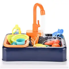 TIOZONEY - 19PCS Juguete de lavavajillas para niños