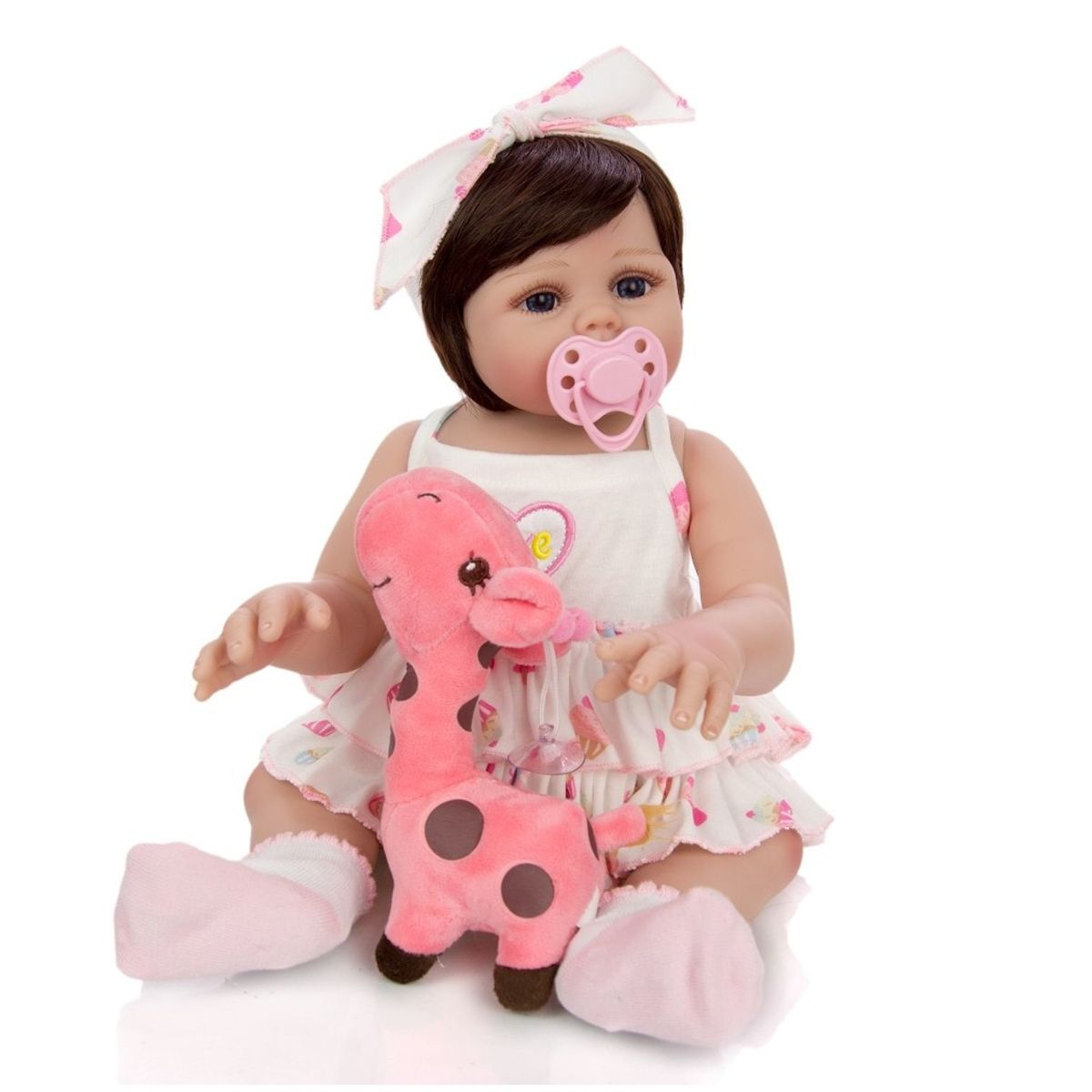 TIOZONEY - Muñeca bebe reborn vinilo de silicona juguetes