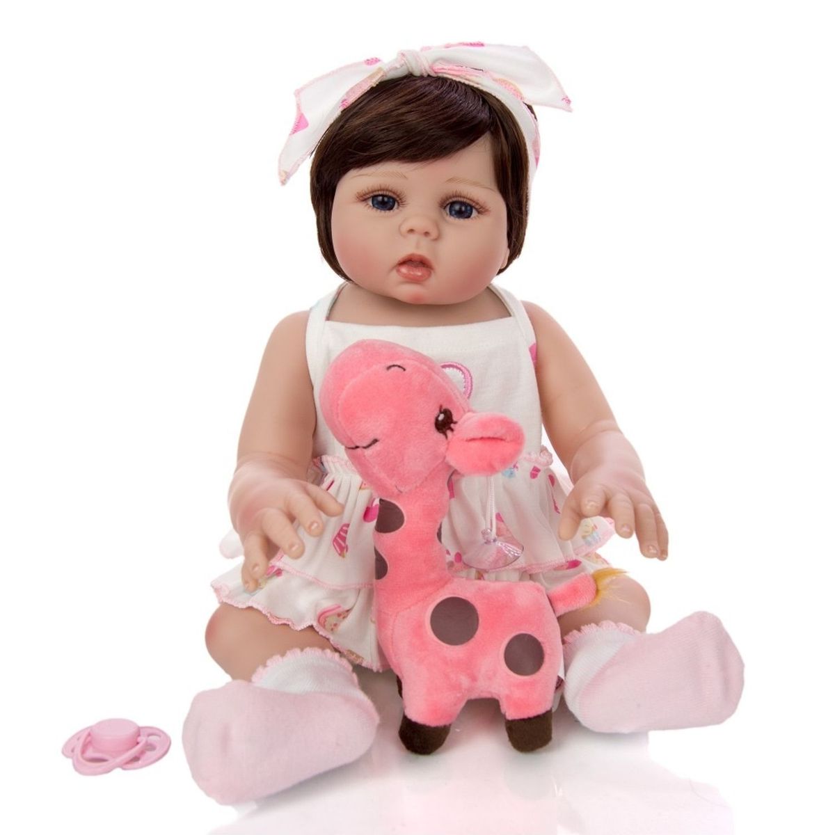 TIOZONEY - Muñeca bebe reborn vinilo de silicona juguetes