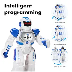TIOZONEY - Robot de control remoto inteligente niños Robot programable