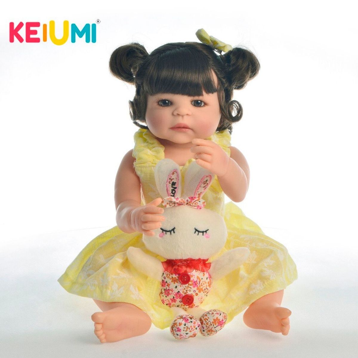 TIOZONEY - Muñeca bebe reborn vinilo de silicona juguetes
