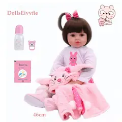 TIOZONEY - Muñeca bebe reborn vinilo de silicona juguetes