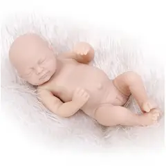 TIOZONEY - Muñeca bebe reborn vinilo de silicona juguete