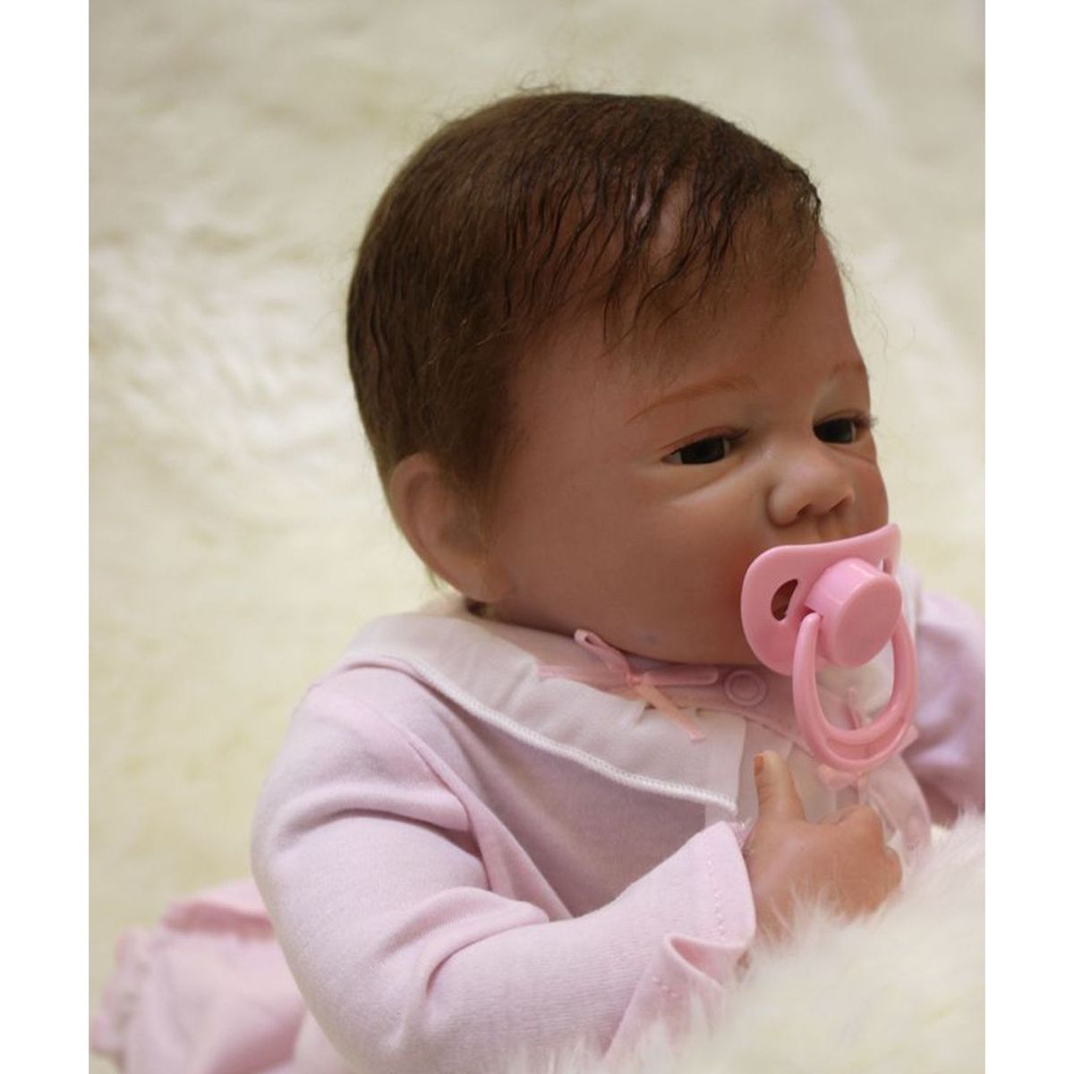 TIOZONEY - Muñeca bebe reborn vinilo de silicona juguetes