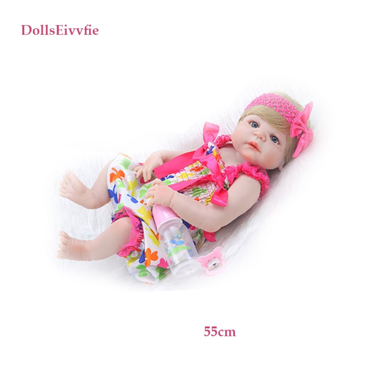 TIOZONEY - Muñeca bebe reborn vinilo de silicona juguetes