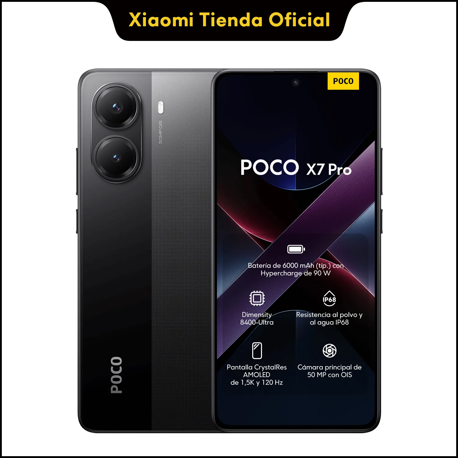 POCO X7 Pro ブラック 256GB XIAOMI POCO X7 Pro Negro 8GB + 256GB | Falabella Chile