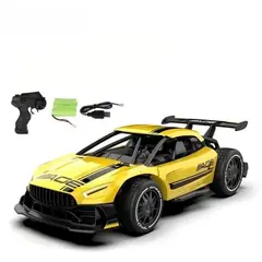 TIOZONEY - Coche teledirigido para niños-Amarillo