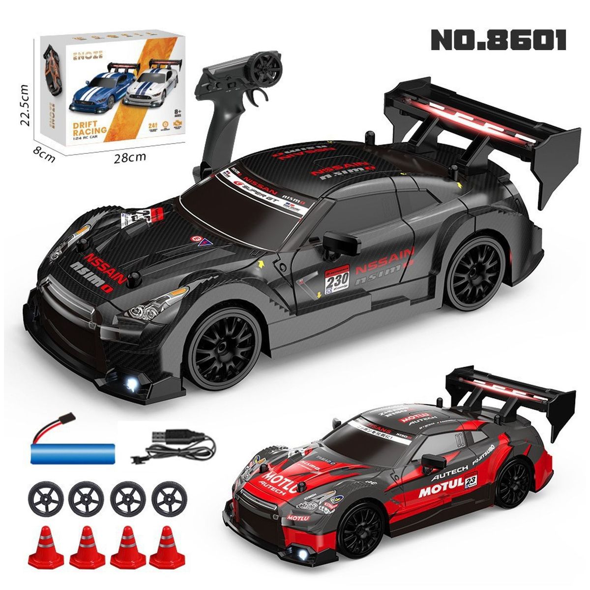 TIOZONEY - Auto de deriva a control remoto