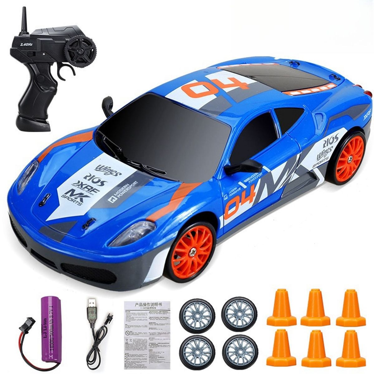 TIOZONEY - Auto de deriva a control remoto