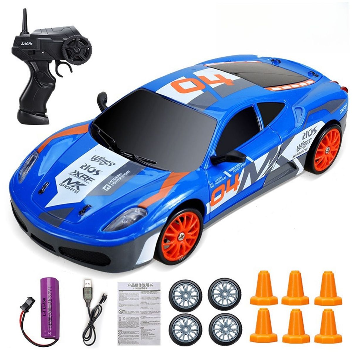 TIOZONEY - Auto de deriva a control remoto