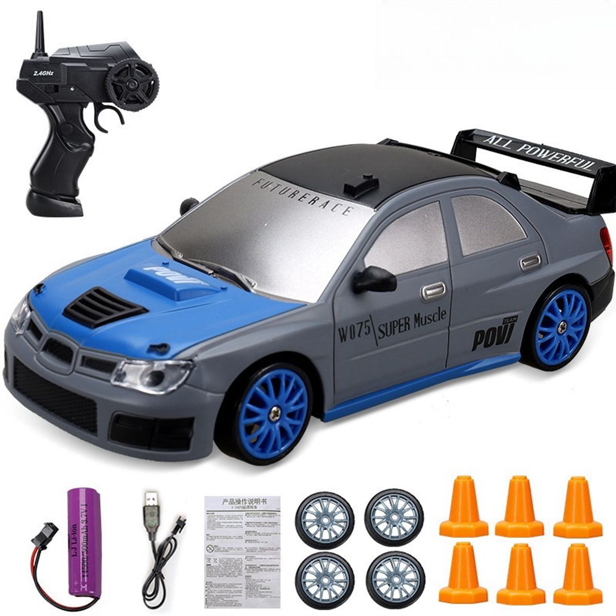 TIOZONEY - Auto de deriva a control remoto