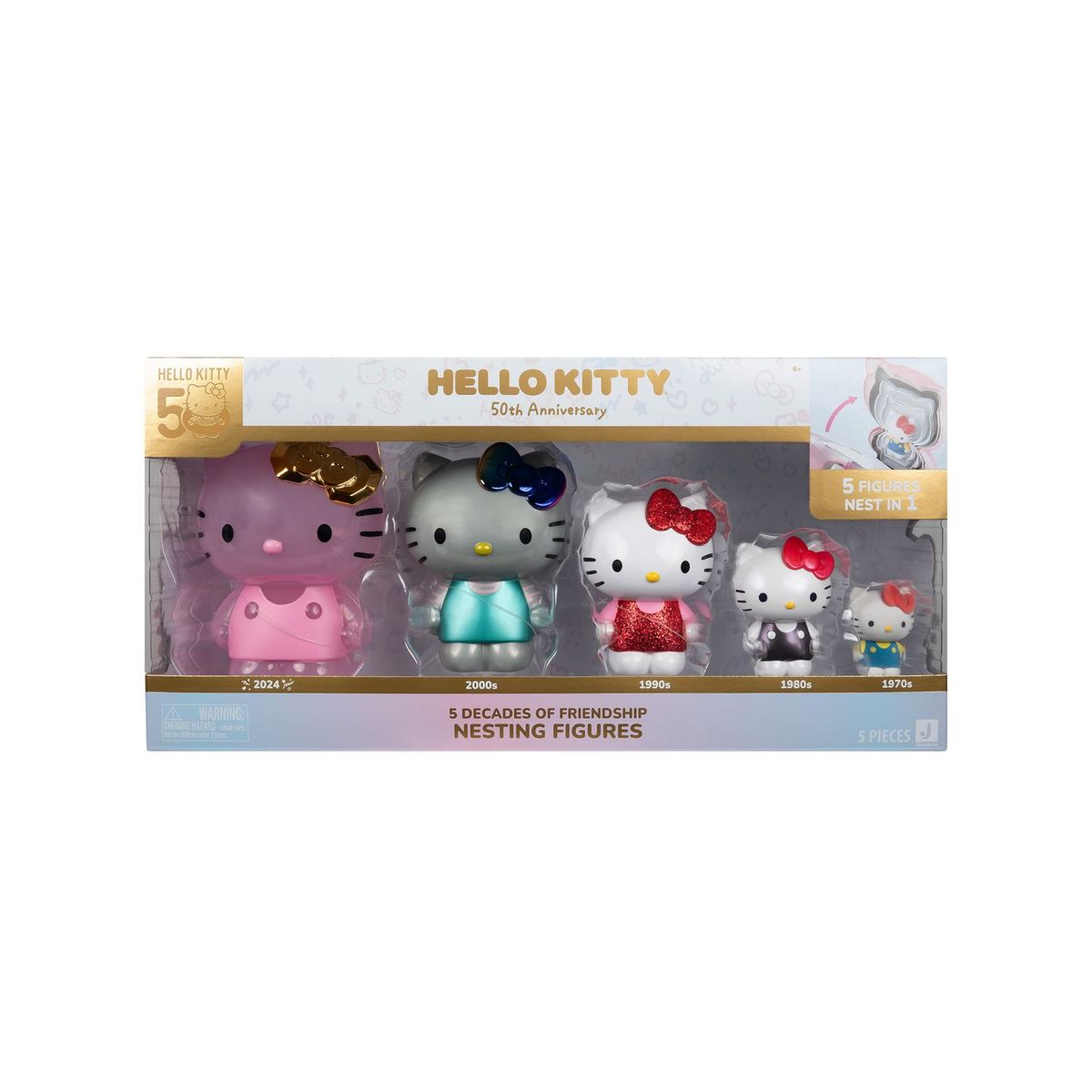 HELLO KITTY - Pack de Figuras 50 Aniversario Hello Kitty