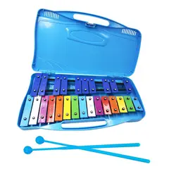 TIOZONEY - Percusión Profesional Con Xilófono Glockenspiel De 25 Notas