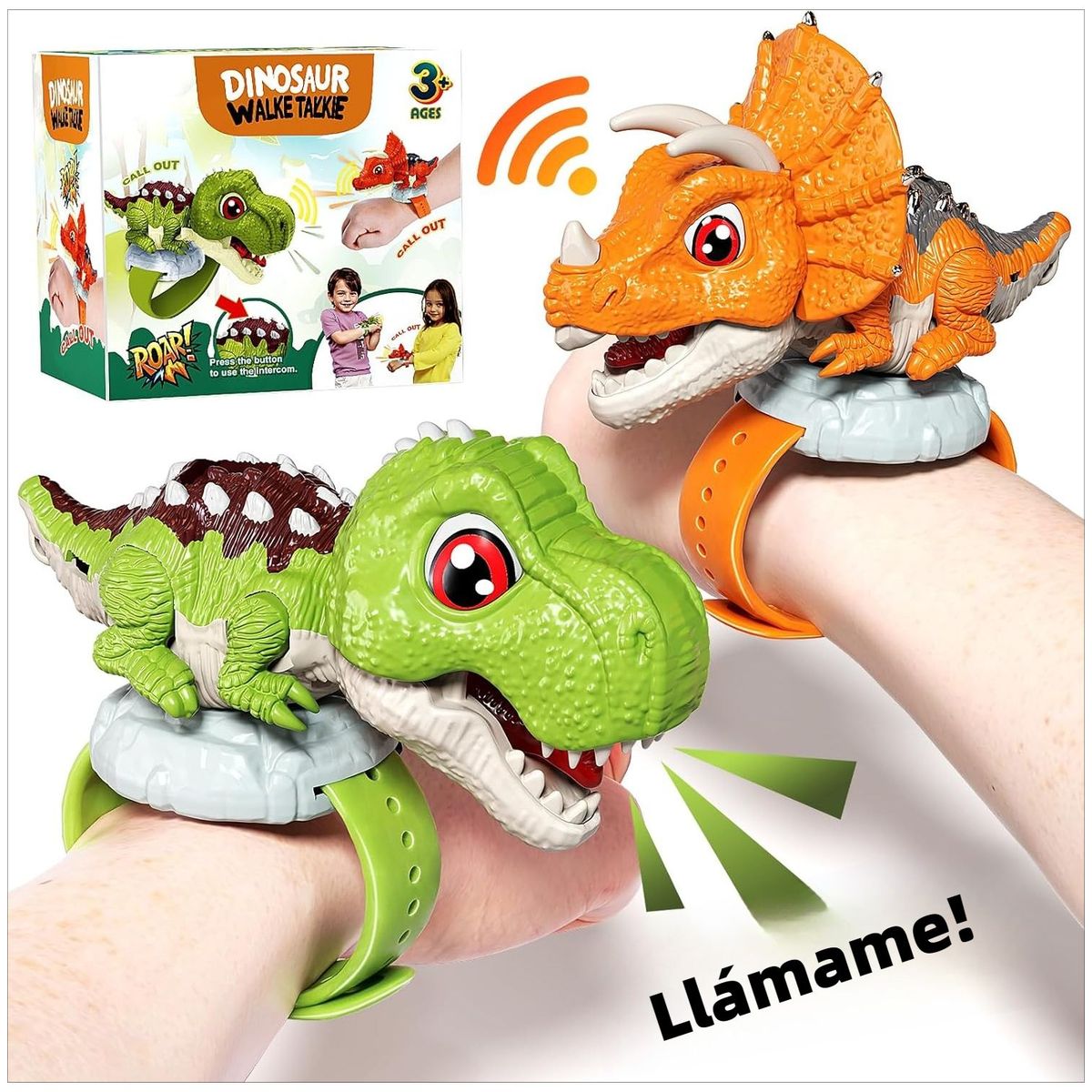 TIOZONEY - Walkie - talkie de dinosaurios
