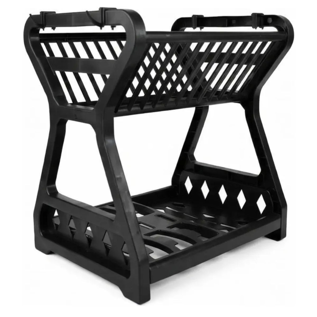 GENERICO - Secador Escurridor De Platos 2 Niveles Plastico Escurridor Labg
