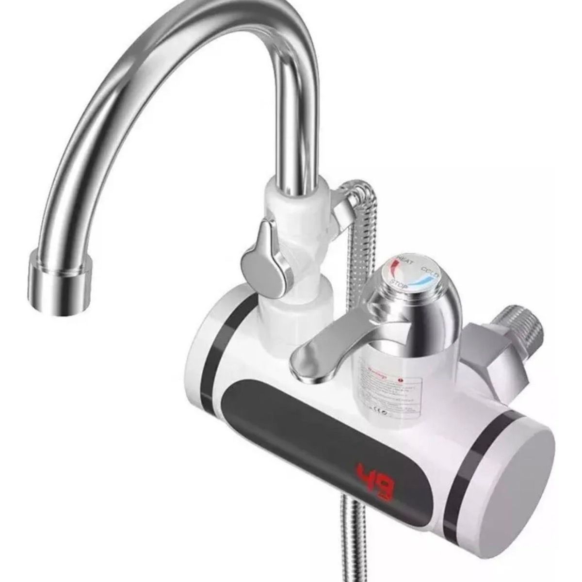 GENERICO - LLAVE ELECTRICA + DUCHA  MARCADOR DIGITAL