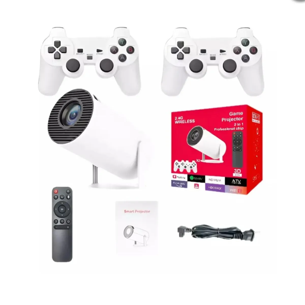 GENERICO - PROYECTOR PORTATIL PREMIUM + JUEGOS