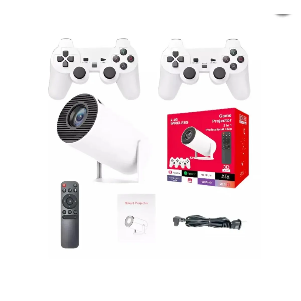 GENERICO - PROYECTOR PORTATIL PREMIUM + JUEGOS
