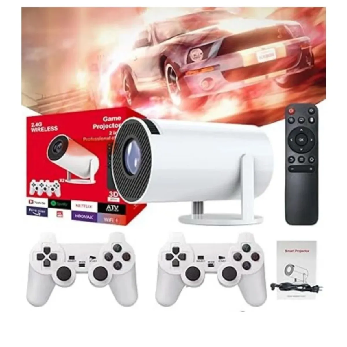GENERICO - PROYECTOR PORTATIL PREMIUM + JUEGOS