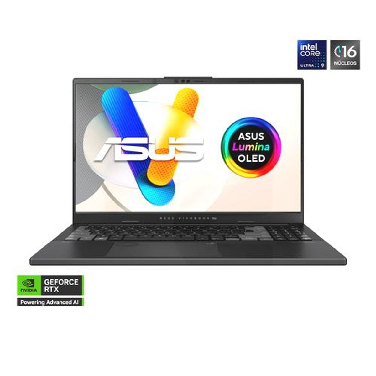 ASUS - Notebook ASUS Vivobook Pro 15 OLED Ultra 9 185H 24GB RAM 1TB SSD RTX 4060 3K 120Hz
