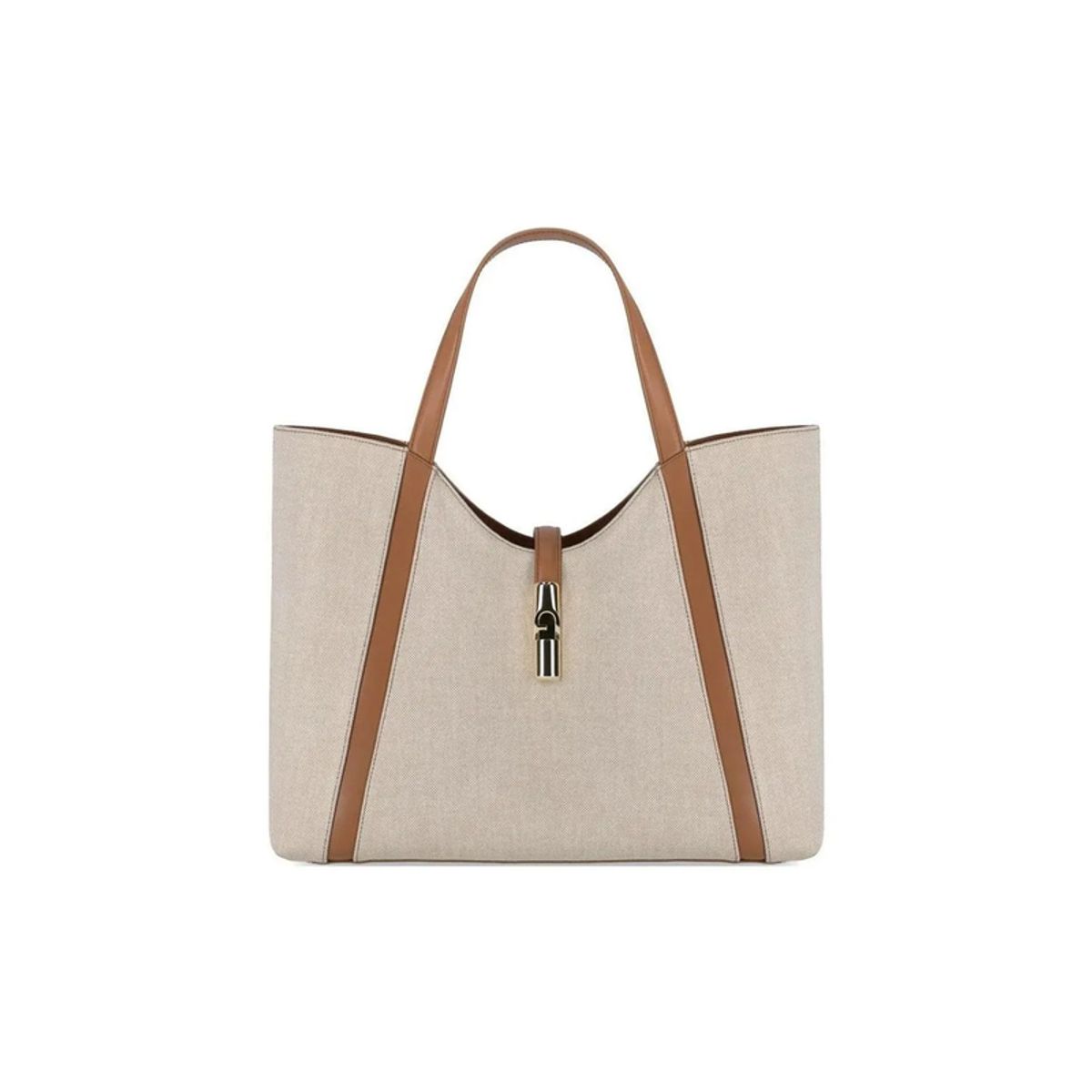 FURLA - Cartera Tote Mujer Marrón claro
