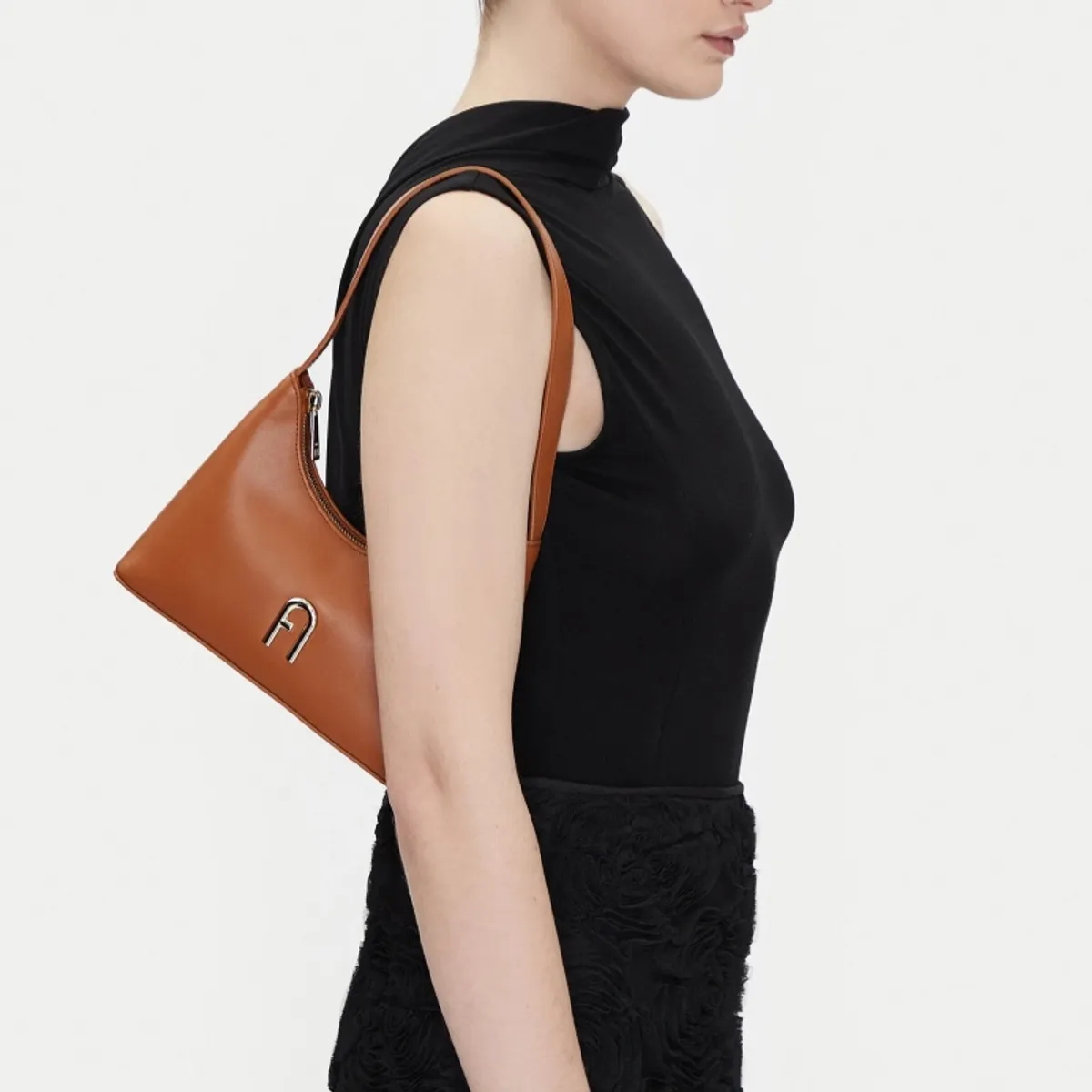 FURLA - Cartera Mujer Diamante Marrón
