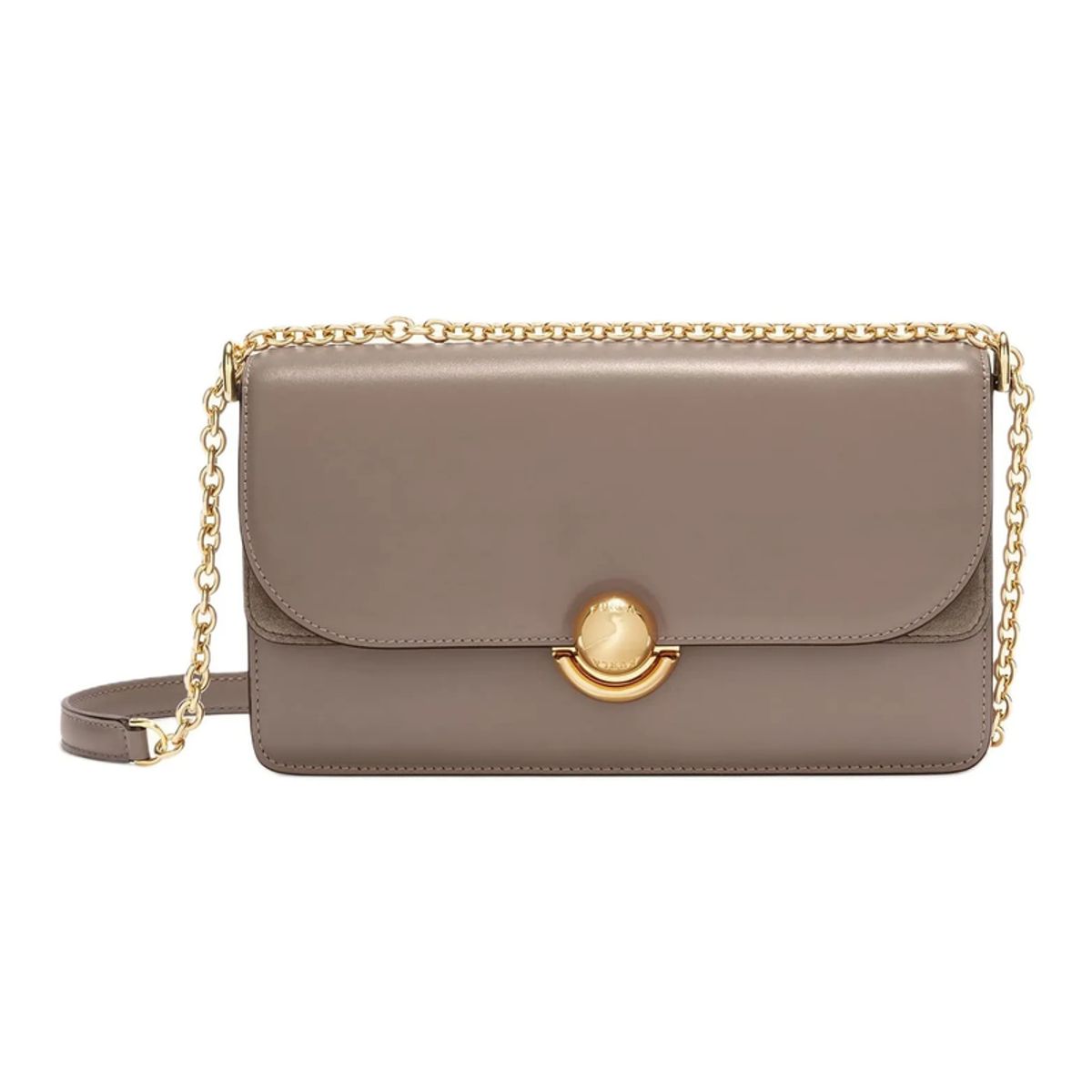 FURLA - Cartera Mujer Sfera Gris Púrpura