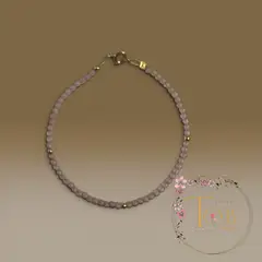 GENERICO - Pulsera Cuarzo rosa amor
