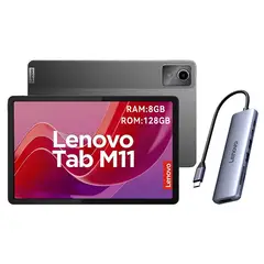 LENOVO - Tablet M11 8GB+128GB WiFi 11 y Docking station