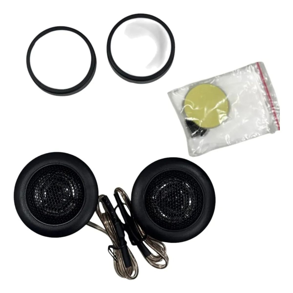 GENERICO - Bocinas Tweeters Carbon Audio 1 Con Crossover Para Carros