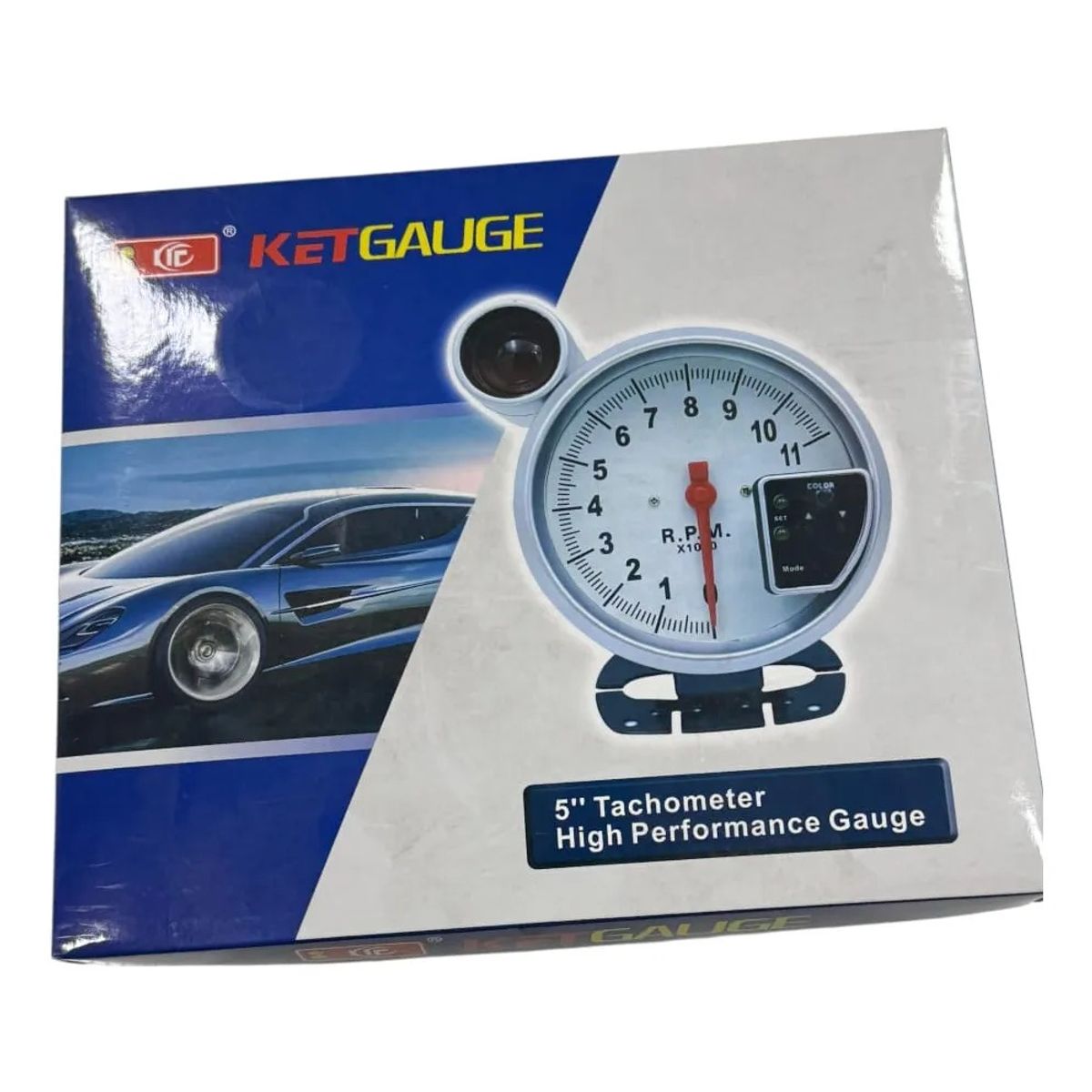 GENERICO - Tacómetro Ketgauge De 5 Pulgadas