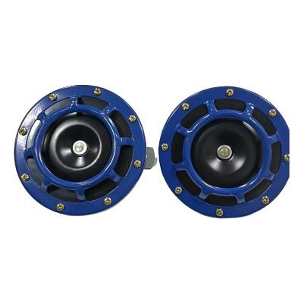 GENERICO - Bocinas Tipo Hella Sonido Potente Tuning Universal Azul